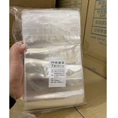 PP夾鏈袋/100入/加厚/台灣製造/包裝袋, 1個, 7號, 100