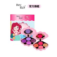 BZU BZU 小淑女眼影盤 兒童彩妝 4歲以上適用, 1個, 102紫羅蘭系