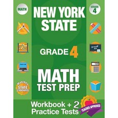 (영문도서) New York State Grade 4 Math Test Prep: New York 4th Grade Math Test Prep Book f... Paperback, Origins Publications, English, 9781948255196