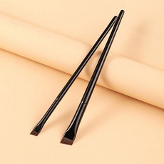 NO1 아이 브로우 메이크업 브러쉬 아이라인 사선 브러시 눈 화장 섀도우 붓 눈썹, A_대