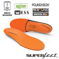 SUPERfeet 美國足部醫學協會認證 減震鞋墊