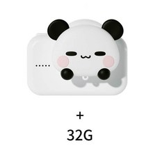 초미니키링캠 미니디카 어린이 디지털카메라 토이카메라 키즈카메라, 1개, 리틀 판다 32G A, 기본 색상