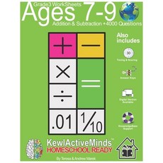 Grade 3 Worksheets - Math Addition & Subtraction HomeSchool Ready +4000 Questions: Includes Timing ... Paperback, Independently Published, English, 9798562839510