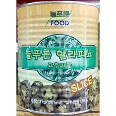 대용량 할라피뇨 피클 통조림 3000g 할라페뇨 통조림, 1개, 3kg