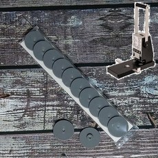 지지대 CARL 받침대 스탠드 2공펀치 No.160용 원형판 패드 거치대 43412EA 1(EA)