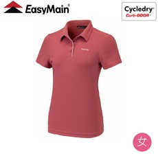 EasyMain 衣力美 台灣 女 調溫防臭無靜電短袖休閒衫