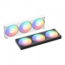 DAVEN EZ-360 ARGB PWM 리버스 (블랙) 품위, 블랙, 1개