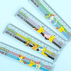 포켓몬스터 캐릭터 15cm 방안자 4p세트(랜덤발송) 126821