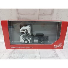 Herpa MAN TGX XXL 古羅馬戰士塗裝 手工彩繪拖車頭 模型, 1個