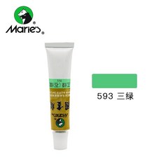 花蓮出貨¤馬利國畫顏料12ml單支國畫顏料24色山水畫顏料水墨畫顏料美術用品, 三綠
