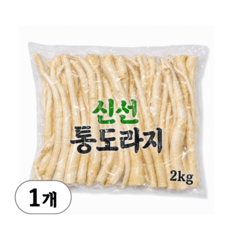 중국산 수입 깐도라지, 통도라지 2kg, 1개