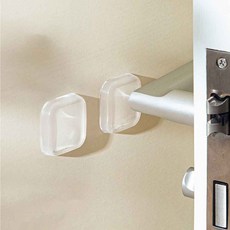 젤리 문쾅 도어 가드 투명 문콕 문꽝 방지 문 소리 방문 범퍼 실리콘 쿠션, 투명-사각3p