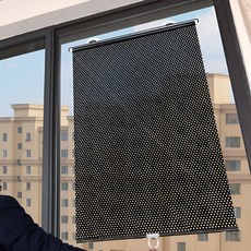 무타공 창문 햇빛가리개 붙이는 암막 블라인드 롤스크린