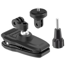 써니라이프 360도 로테이션 마그네틱 백팩클립 DJI 오즈모 액션6/5 프로/나노/360/포켓3/인스타360 액션캠 카메라 자석 부착 악세사리