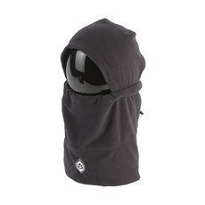 ROUTE EIGHT 2NDSKIN 保暖面罩 防風刷毛頭套 滑雪登山保暖面罩, 黑色, 1個