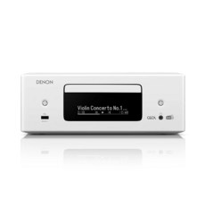 데논 RCD-N12 블루투스 네트워크 CD리시버, 화이트