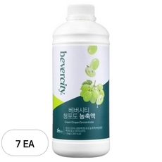 베버시티 세미 청포도 농축액, 1kg, 7개