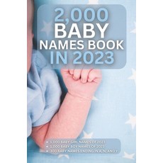 (영문도서) Baby Names Book in 2023: Baby Names Book 2023 Beautiful Baby Names For 2023 Paperback, Independently Published, English, 9798360048084