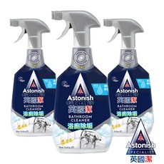 Astonish 英國潔 浴廁除垢劑, 3個, 750ml