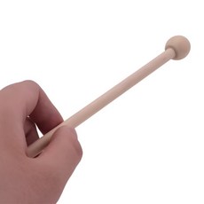 타악기용 원목 스틱 실로폰채 우드블록 드럼 말렛 나무스틱