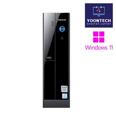 삼성 컴퓨터 본체 사무용 가정용 게임용 데스크탑 HDMI지원 윈도우10/11, i5-4570/8G/SSD240+500, 윤텍4세대슬림GT
