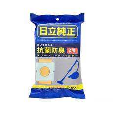 HITACHI 日立 吸塵器紙袋 CV-P5 CV-P6, 5入, CV-P5/CV-P6