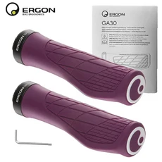 Ergon 인체공학적 장치 MTB 그립 u2013 윙드 디자인으로 산악 자전거 편안함과 손목 지지 블랙 스몰, 02 Purple