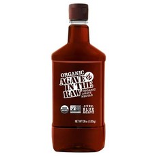 Agave In the raw 유기농 생 퓨어 블루 아가베 넥타 1.02kg 팬트리 탕비실, 1개