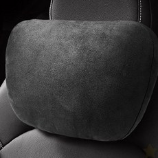 차량 헤드레스트 목 받침대 메모리폼 쿠션 블랙 운전석 목 지지 편안함 장거리, 1개, 차량용목쿠션SC 블랙