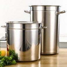 스텐 인덕션용 세탁 냄비 수건 행주 삶기 업소용 통 인덕션 직경25cm 높이25cm (11L)오늘출발, 직경20cm 높이20cm (5L)