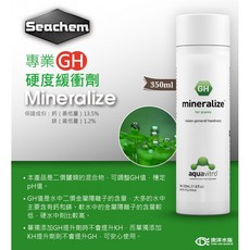 帥哥水族【Seachem西肯】【專業水草 GH硬度緩衝劑 350ml】水草液肥 水草 水草營養劑 水草施肥 水草用品, 1個
