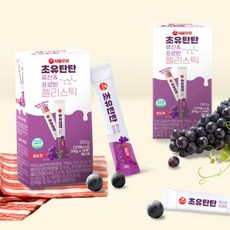 서울우유 초유탄탄 류신 프로틴 젤리스틱 20g 14포 2박스 초유 유청단백질 콜라겐