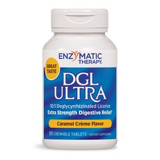 ENZYMATIC THERAPY DGL無麩質錠 90入, 90顆, 1罐