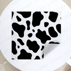 多功能 相機收納巾, 1個, 魔術自黏布-乳牛紋