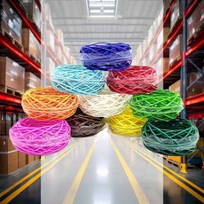 빈티지 인테리어소품 가랜드만들기용 포장 공예용 마끈 지끈 종이끈