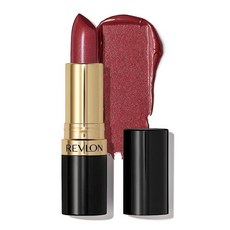 Revlon 슈퍼 러스트러스 립스틱 부드럽고 풍성한 입술을 위한 크리미 포뮬러 촉촉한 느낌 801 애프터 글로우 4.3g0.15온스 259886, 641 스파이시 시나몬