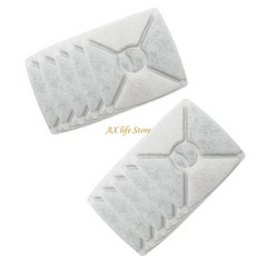 애완 동물 분수 정사각형 여과 팩 교체 필터, 1개
