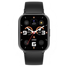 BuyChoo 스포츠 스마트워치 Z169, GPS + 블루투스, 4.6cm, 블랙 GPS + 블루투스, 4.6cm, 블랙