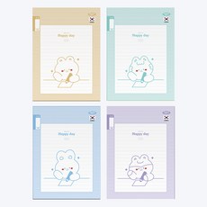 펜피아 1000 3-6 무제 23줄 초등 제본노트, 랜덤발송, 10개