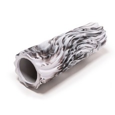 피트니스 요가 더블웨이브 마사지 EVA 폼롤러, 1개, 물결무늬 그레이