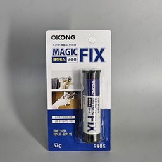오공 매직픽스 금속용 57g, 1개