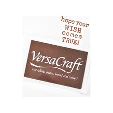 퀼트스타 츠키네코 스탬프 패브릭잉크 VK-154_마룬 (대), 1개, 마룬