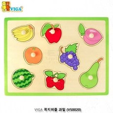 비가 꼭지퍼즐 사무실용 유아동 퍼즐 실내 놀이용 퍼즐 완구 유아용품 과일 퍼즐, 단품