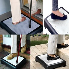 아이앤피플 계단 발판 보조 안전발판 노인발판 발받침대 욕실 주방 욕조 부모님 어르신, 1개, 보조발판, 소형