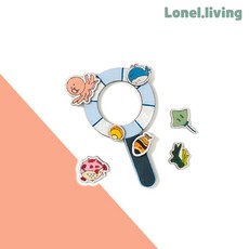 로넬리빙 민화샵 물돋보기 해양 PDPWD0732 10개입 유치원 과학수업 관찰교구