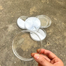 90mm 플라스틱 샬레 일회용 배양용 실험실 90mm 원형 샬레 용기 배지용 연구용 연구 용품