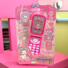 산리오 마이멜로디 어린이 유아 장난감 어린이선물 휴대폰 키즈폰, 퍼플