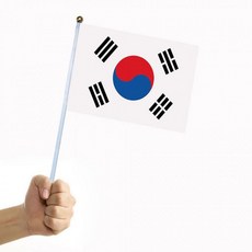 미니 태극기 행사용 성조기, 1개, 폴란드