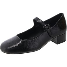 Steve Madden 여성용 신디 메리 제인 펌프스 블랙 페이턴트