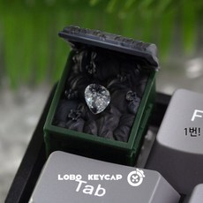 기계식 키보드 커스텀 레진 키캡 귀여운 아프리카 하트 테마 포인트 키캡 세트, BSUN TOY, 단일 모델, 아프리카의 마음